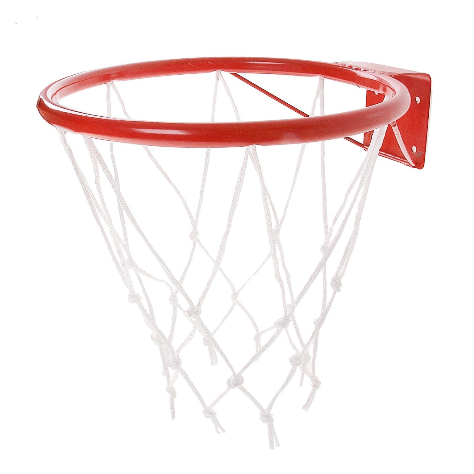Баскетбольное кольцо №1 с упором и сеткой - «Спорт Дома»