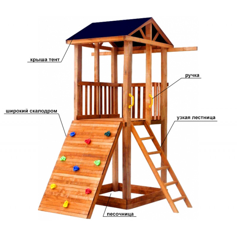 Детский игровой комплекс «Башня-2» - «Спорт Дома»